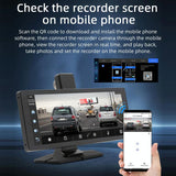 Portable Car Bluetooth Dvr Monitor - Supports Carplay / Android Auto - Display - Extra Image