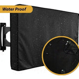 Universal Outdoor Tv Cover - Waterproof & Dustproof 20-24 Inch - Close-Up Angle