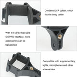 Dji Pocket 2 Camera Expansion Adapter Holder for Fixed Connection - Black - Close-Up Angle
