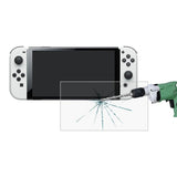 9h Tempered Glass Film for Nintendo Switch Oled - 0.26mm - Front View