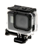 Protective Case for Gopro Hero6 / 5 with Skeleton Housing Buckle Mount and Screw - Side View