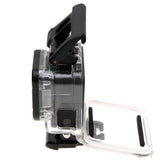 Protective Case for Gopro Hero6 / 5 with Skeleton Housing Buckle Mount and Screw - Rear View