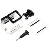 Protective Case for Gopro Hero6 / 5 with Skeleton Housing Buckle Mount and Screw - Low Angle