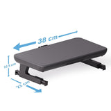 Adjustable Laptop Stand with Storage Drawer - Height Riser - Basic