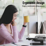 Adjustable Laptop Stand with Storage Drawer - Height Riser - Basic