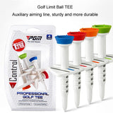 Adjustable Golf Tee Set - 4Pcs / Box - 77Mm Length - Aiming Assist - Rear View