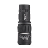 High Definition Monocular Telescope For Outdoor Bird Viewing - 16X52 Green Film - 16X52 Prism - Front View
