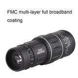 High Definition Monocular Telescope For Outdoor Bird Viewing - 16X52 Green Film - 16X52 Prism - Top-Down View