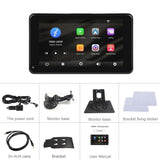 7 Inch Hd Smart Screen With Wireless Carplay & Android Auto - No Camera - Side View