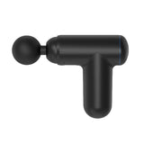 Black Mini Vibrating Fascia Massage Gun - Front View