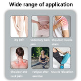 Black Mini Vibrating Fascia Massage Gun - Close-Up Angle