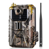 20Mp 2K Wildlife Hunting Trail Camera With Night Vision And 4G Cellular Surveillance - Front View