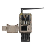 20Mp 2K Wildlife Hunting Trail Camera With Night Vision And 4G Cellular Surveillance - Side View
