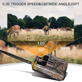 20Mp 2K Wildlife Hunting Trail Camera With Night Vision And 4G Cellular Surveillance - Extra Image