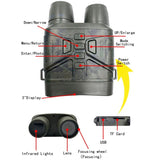 4k Infrared Dual Tube Night Vision Telescope - Rear View