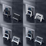 Versatile Tablet and Phone Storage Stand - Side View
