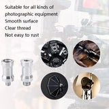 10-Pack 3 / 8 Female To 1 / 4 Male Screw Adapters - 45-Degree Angle