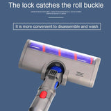Electric Floor & Carpet Brush for Dyson V6 / Dc62 Vacuum - Side View