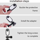 Insta360 Go Metal Frame with 1 / 4 Adapter and Screw - Rear View