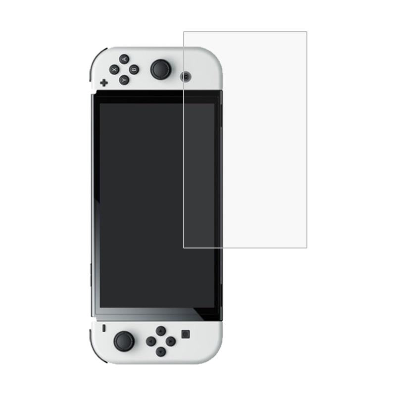 10-pack Tempered Glass Film for Nintendo Switch Oled - Clear