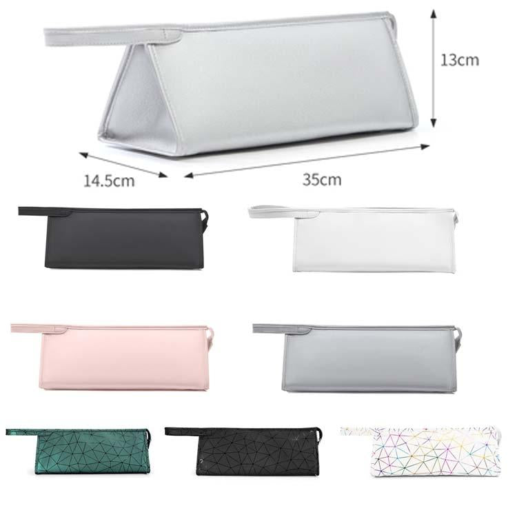 Black Hair Dryer Storage Package with Protective Cover and Hair Roll
