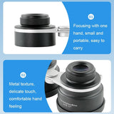 3x50 Hd Binoculars for Stargazing - Portable Telescope - Close-Up Angle