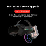 Interference-blocking Vr Headset Earmuffs for Pico 4 - Top-Down View