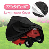Protective Cover for Lawn Mower - 177x110x110cm - Uv & Leaf Resistant - 45-Degree Angle
