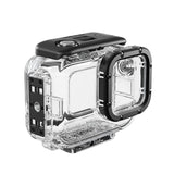 60m Waterproof Dive Shell for Magisn Camera - Horizontal & Vertical Shooting - For Insta360 Ace Pro - Front View