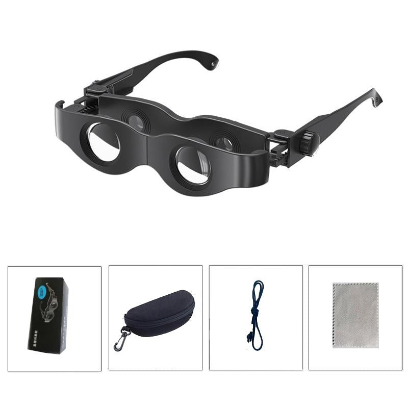 Adjustable Focus Fishing Binoculars - Hardcover Glass Type