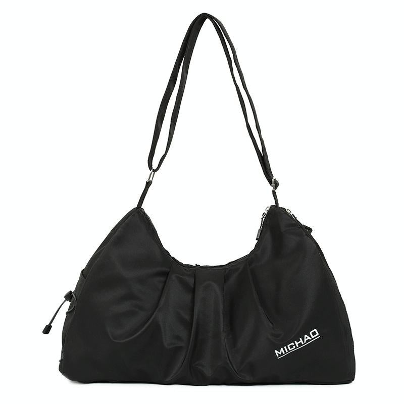 Swim Bag with Shoe Compartment - Beige Dry / Wet Separation - Beige