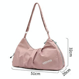 Swim Bag with Shoe Compartment - Beige Dry / Wet Separation - Beige - 45-Degree Angle