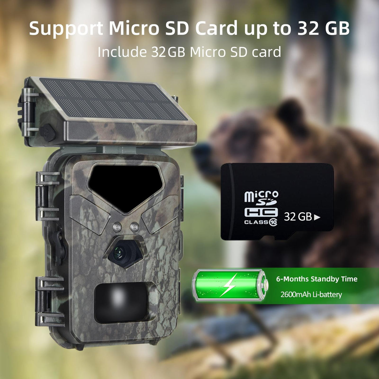 20mp / 1080p Infrared Tracking Camera - no Screen no Keys
