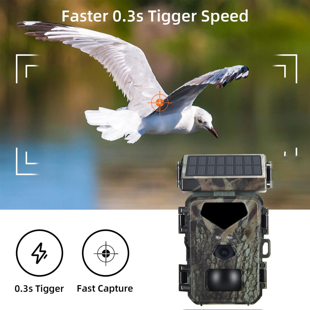 20mp / 1080p Infrared Tracking Camera - no Screen no Keys