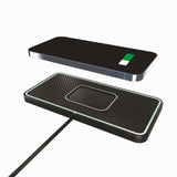 Wireless Car Charger with Anti-slip Pad for Airpods / Iphone - 15w