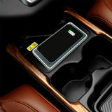 Wireless Car Charger with Anti-slip Pad for Airpods / Iphone - 15w - Rear View