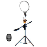 Full-screen 12.6 Selfie Ring Light Tripod Set - 210cm for Live Stream - 55Cm Bracket - Extra Image