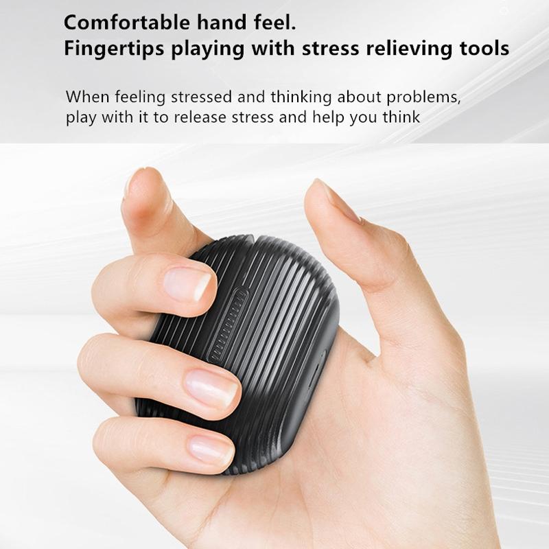 Bluetooth Earphones with Charging Case for Restful Sleep - Black Wihout Silicone Case