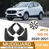 For Mg Zs 2020-2021 4Pcs / Set Car Auto Soft Plastic Splash Flaps Fender Guard - Side View