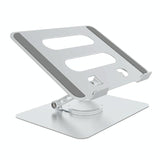 Foldable Rotating Laptop Cooling Stand - Multifunctional - Front View