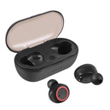 Wireless Stereo Bluetooth Headset with Charging Case - Bth-k08 Tws V5.0 - Front View