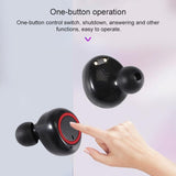 Wireless Stereo Bluetooth Headset with Charging Case - Bth-k08 Tws V5.0 - 45-Degree Angle