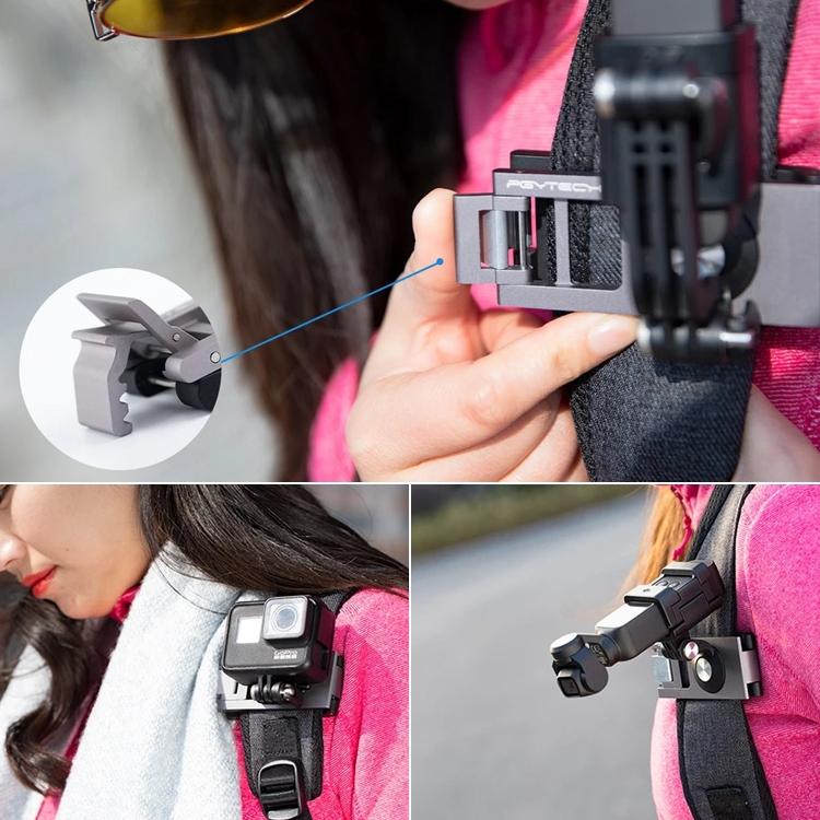 Secure Strap Holder for Dji Pocket / Action - Fixed