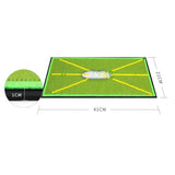 Improve your Golf Swing with Training Pad and Sponge Balls - Side View