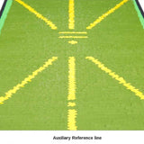 Improve your Golf Swing with Training Pad and Sponge Balls - Top-Down View