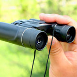 High-power Mini Binoculars for Low-light Night Vision 8x21 - Low Angle