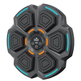 Adjustable 9-Speed Bluetooth Music Boxing Machine With Lights - Black - Black - Front View