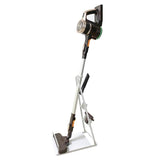 Universal Non-punch Vacuum Cleaner Floor Storage Bracket for Dyson - Black - Top-Down View
