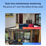 Wireless Smart Ptz Camera - 2Mp Dual Lens - Rear View