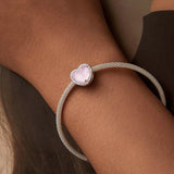 925 Sterling Silver Diy Love Beads For Valentine'S Day In - Rear View